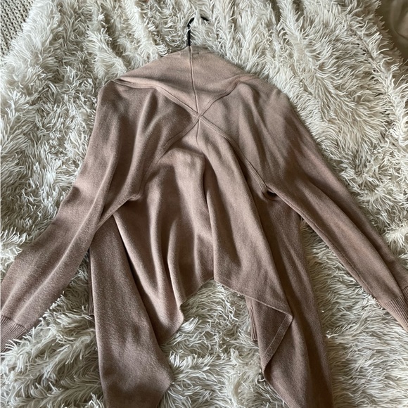 Gap Blush Pink fine knit open front cardigan - Picture 2 of 5